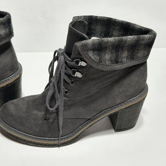 Canyon River Blues Women's Gray Ankle Boots Lace up, Size 9M - Picture 14 of 16